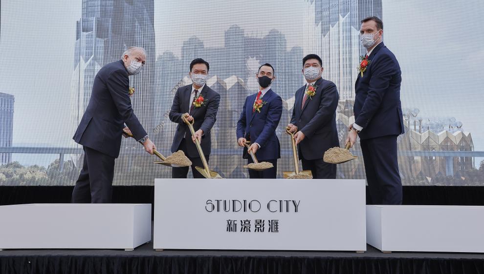  Melco celebra la culminación de otra fase de espectacular complejo Studio City