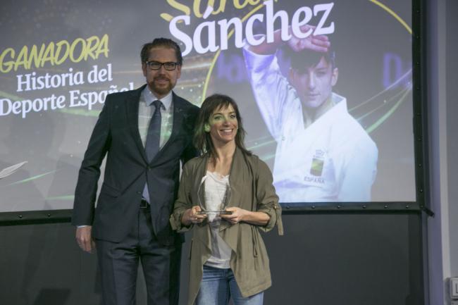  Sandra Sánchez, ganadora de todas las ediciones de los premios ADMIRAL, obtiene un nuevo título mundial en un año de ensueño