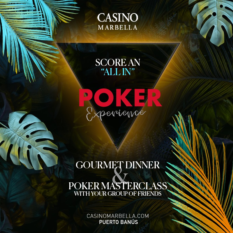 THIS CHRISTMAS, MAKE IT HAPPEN IN CASINO MARBELLA ACCOMPANY YOUR GOURMET DINNER WITH A FUN EXPERIENCE