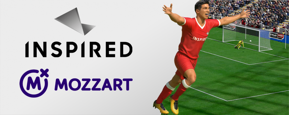 INSPIRED SIGNS ONLINE VIRTUAL SPORTS CONTRACT WITH MOZZART