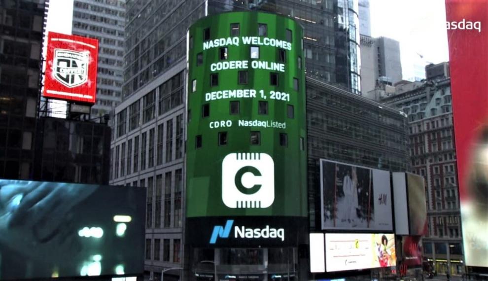 Codere Online celebra su debut en la bolsa de los Estados Unidos
