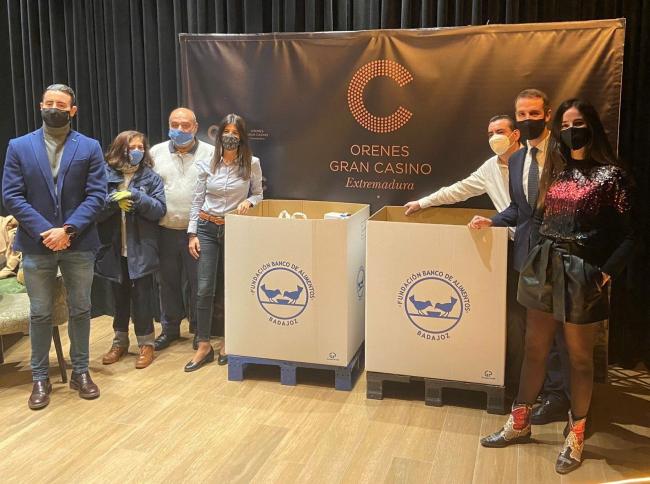 DONACIÓN. ORENES Y EL GRAN CASINO EXTREMADURA. RSC
