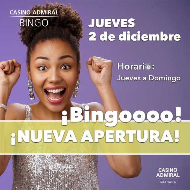 METRONIA. BINGO ELECTRÓNICO EN EL CASINO ADMIRAL GRANADA
