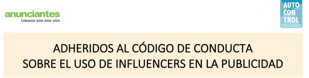 LUCKIA, R FRANCO DIGITAL y SPORTIUM, adheridas al código de conducta sobre el uso de influencers en la publicidad