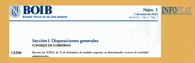  Boletín de Baleares: Prórroga de la suspensión de autorizaciones en pro de un análisis riguroso y con la máxima participación de todos los actores implicados 