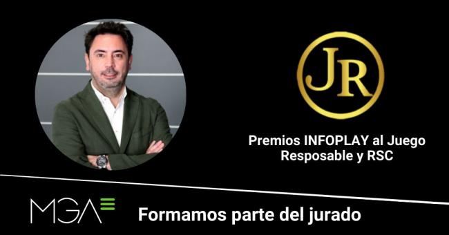  MGA informa informa en redes sobre la presencia de Enric Sanahuja en la Cuarta Edición de los Premios INFOPLAY al Juego Responsable y RSC