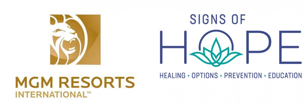  MGM Resorts International dona $50,000 a la organización Signs of HOPE para supervivientes de todas las formas de trata de personas