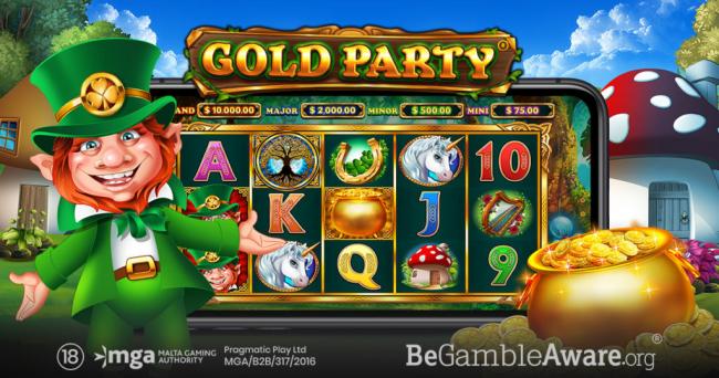  Pragmatic Play lanza una slot de temática irlandesa: GOLD PARTY®