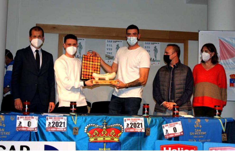 Grupo DC: Ángel Díaz Prado en la San Silvestre 2021 como patrocinador de la carrera