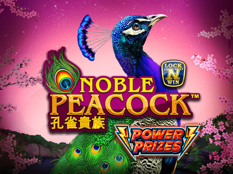 Lujo y elegancia en lo nuevo de Greentube: Noble Peacock™