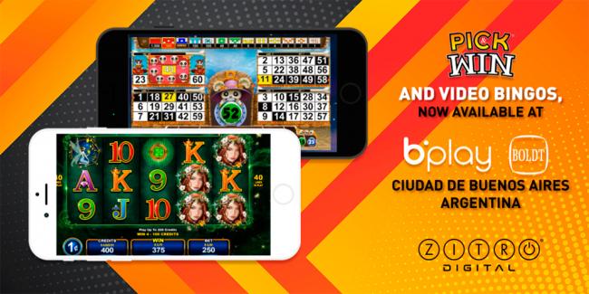 ZITRO DIGITAL PRESENTA SU CATÁLOGO DE JUEGOS ONLINE EN BPLAY, LA PLATAFORMA EN LÍNEA DEL DISTINGUIDO GRUPO BOLDT