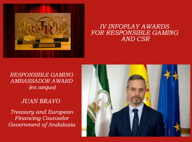 responsible gaming, juan bravo, awards