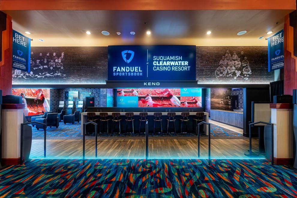 Así son los centros de apuestas de FanDuel en Washington