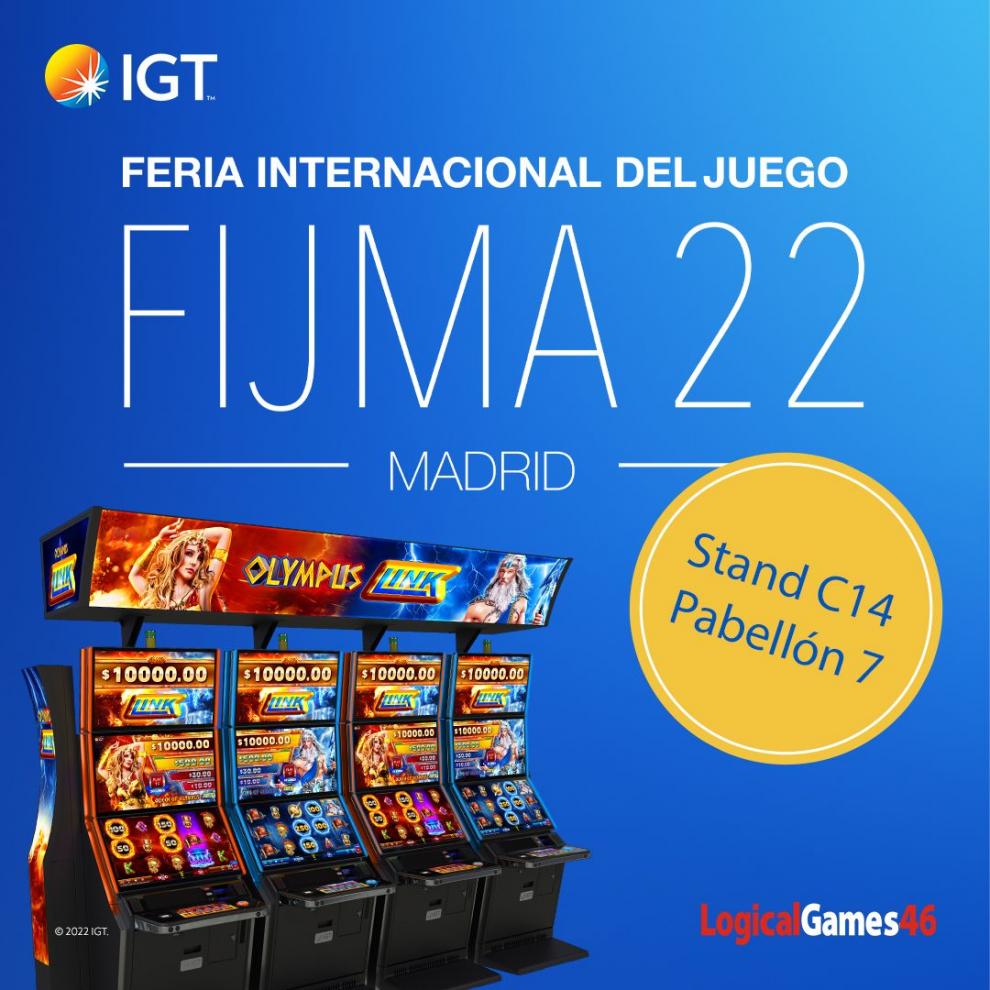  IGT y Logical Games 46 confirman su presencia en FIJMA 2022