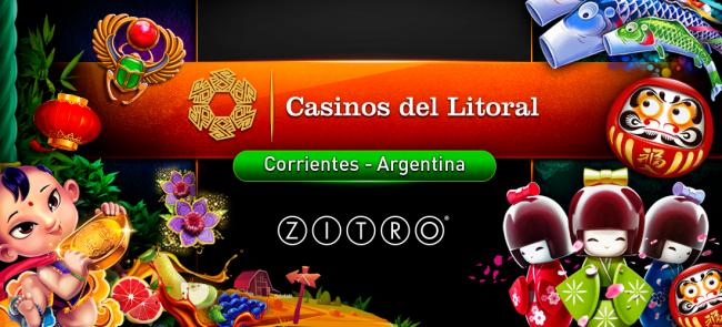  Los multijuegos más emblemáticos de ZITRO debutan en Casinos del Litoral en Argentina