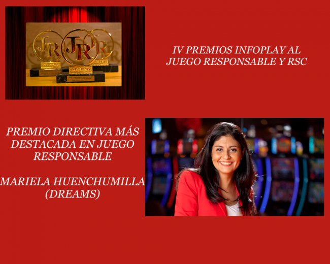 JUEGO RESPONSABLE, PREMIOS, MARIELA HUENCHUMILLA, DREAMS