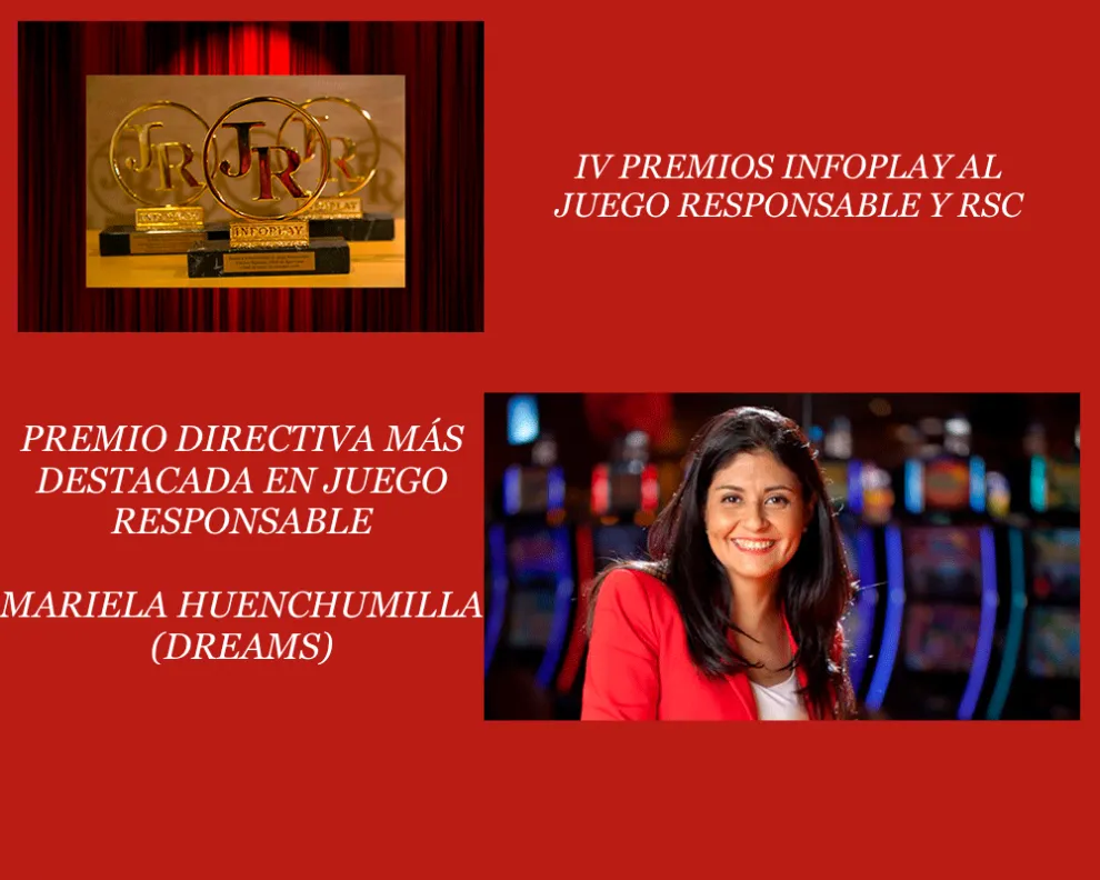 JUEGO RESPONSABLE, PREMIOS, MARIELA HUENCHUMILLA, DREAMS