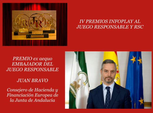 responsible gambling, juan bravo, awards