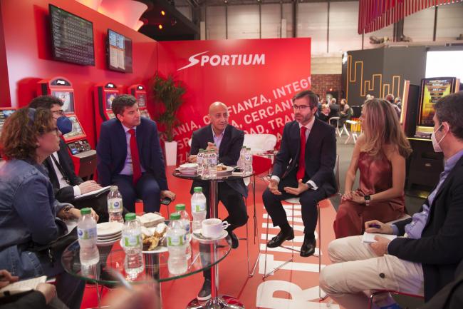  Alberto Eljarrat, CEO de Sportium, se reúne con los medios de comunicación en FIJMA22
