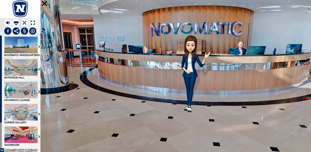 This is what the NOVOMATIC building in Gumpoldskirchen looks like. Don't miss the 360 degree tour