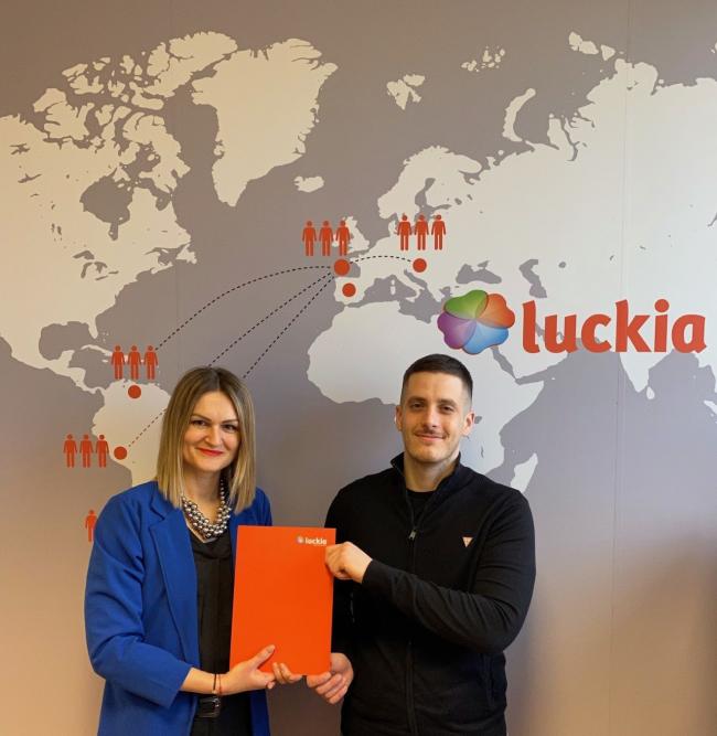  Luckia Croatia elige al primer becario de su iniciativa 