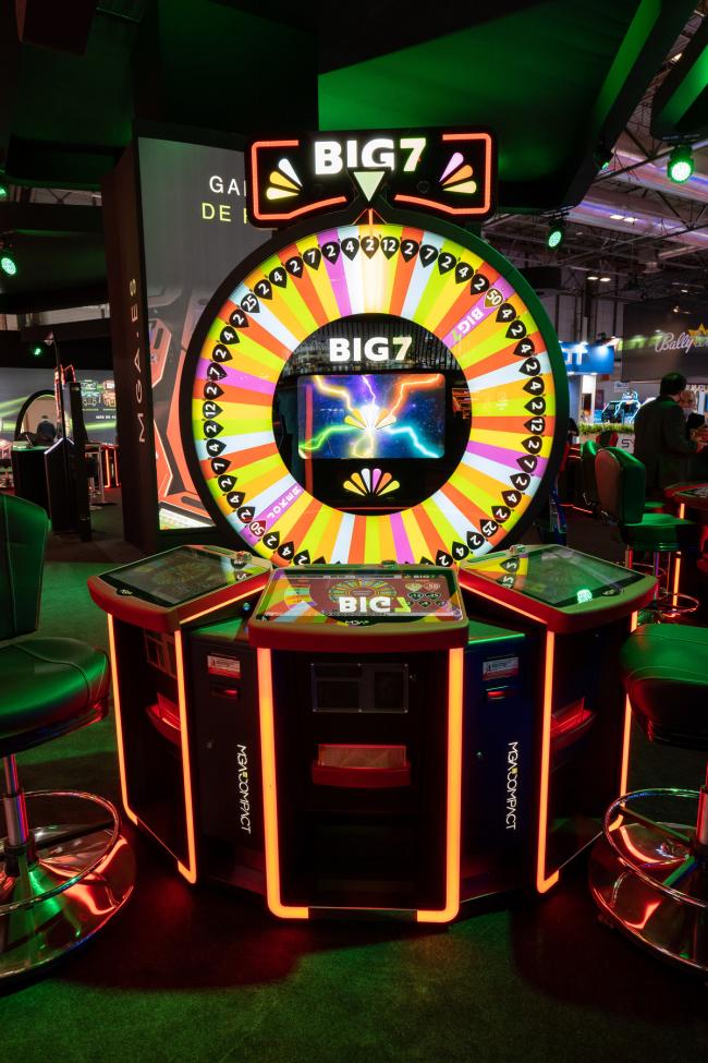 MGA Industrial presume de la ruleta vertical BIG7 presentada en FIJMA22