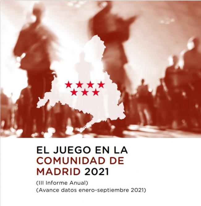 Presentado el III INFORME SOBRE EL JUEGO EN LA COMUNIDAD de MADRID 2021
Un sector que representa el 0,54% del PIB en la región