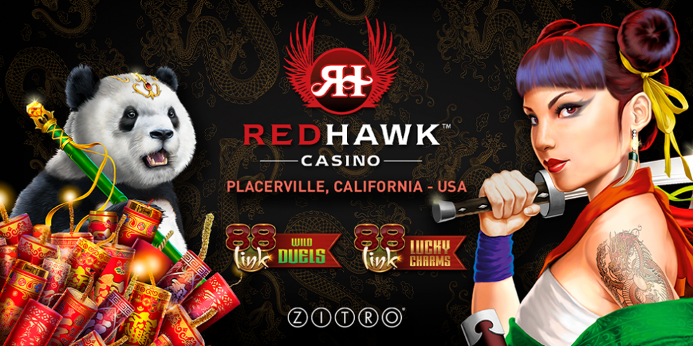 NORTHERN CALIFORNIA’S RED HAWK CASINO IS FIRST TO INSTALL ZITRO’S AWARD WINNING 88 LINK MULTI-GAME
