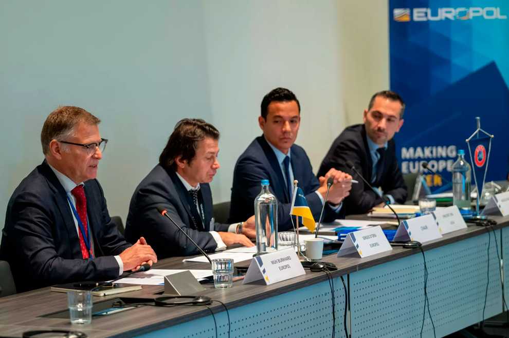 Burkhard Mühl, Sergio D'Orsi, Vincent Ven and Angelo Rigopoulos