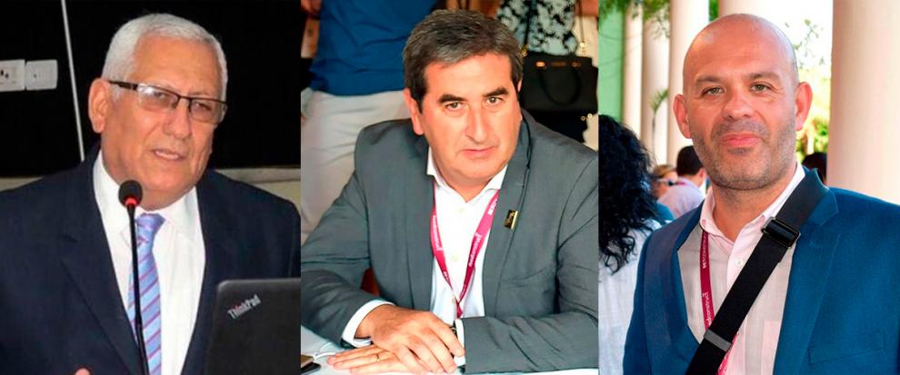 Manuel San Román, Luis Gama y Javier Balbuena (Gaming Consultores)