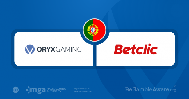 ORYX Gaming reaches the Portuguese market with Betclic