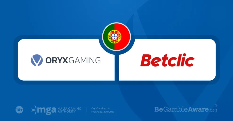 ORYX Gaming llega al mercado portugués con Betclic