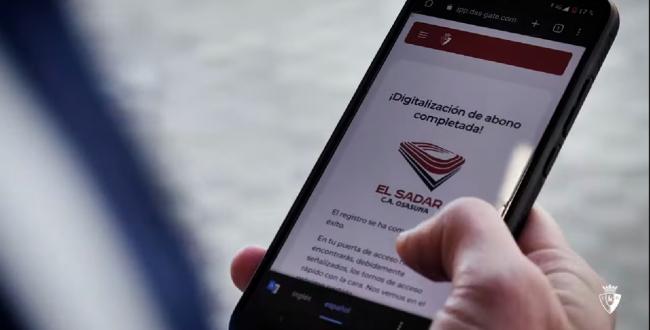 Osasuna y dasGate ponen marcha el primer sistema de acceso con biometría facial de LaLiga