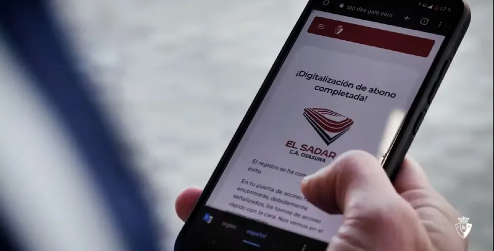 Osasuna y dasGate ponen marcha el primer sistema de acceso con biometría facial de LaLiga