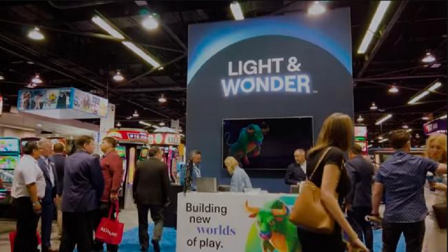 VIDEO The visited stand of Light & Wonder (formerly Scientific Games) at NIGA 2022