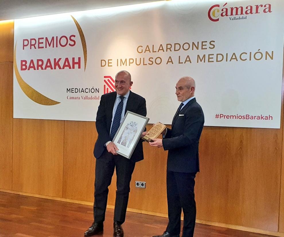 Jesús Julio Carnero, Consejero de la Presidencia de la Junta de Castilla y León, premiado por su perfil mediador