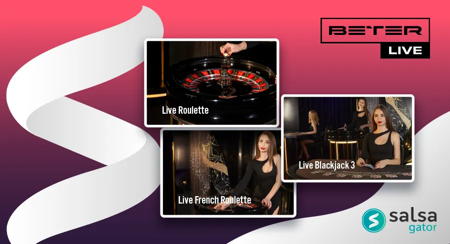 Salsa Gator lanza los juegos super inmersivos de BETER Live