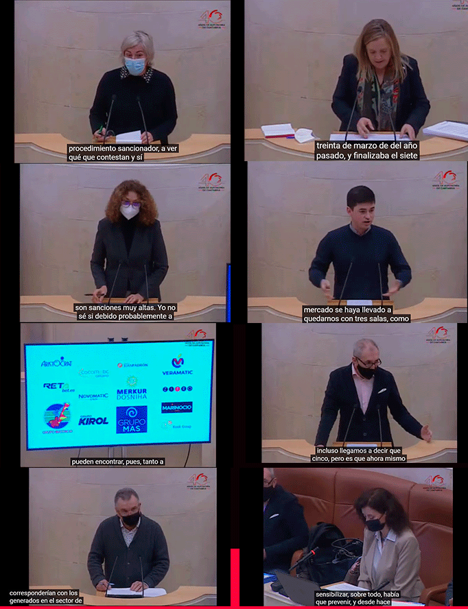 Buena sintonía en el debate de la Ley del Juego en el Parlamento de Cantabria y consenso en la prevención antes que la prohibición VÍDEO COMPLETO