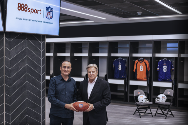  888sport extends agreement to sponsor the National Football League (NFL)