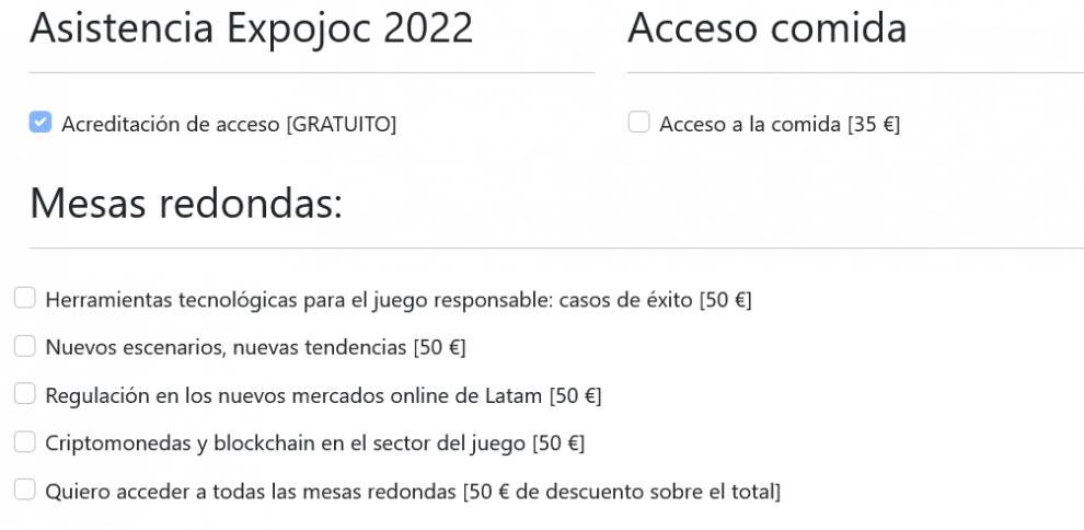 Abierta la inscripción a EXPOJOC 2022