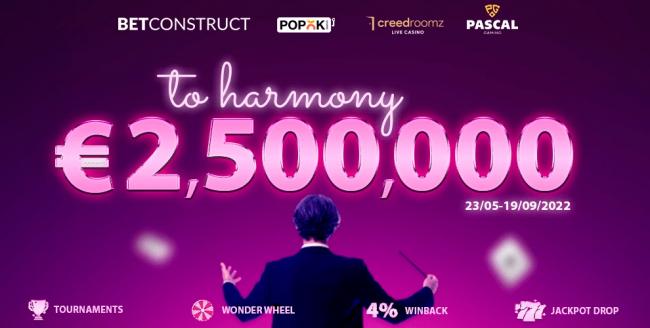 BetConstruct organizes the To Harmony promotion