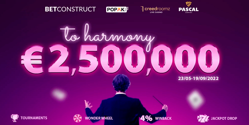 BetConstruct organiza la promoción To Harmony
