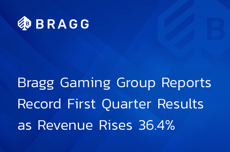 Bragg Gaming Group genera ingresos trimestrales récord de € 19.4 millones en el primer trimestre de 2022