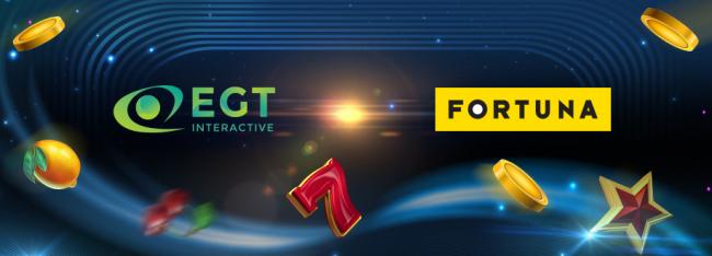 EGT Interactive se asocia con Fortuna Entertainment Group y amplía su presencia en el mercado chevo