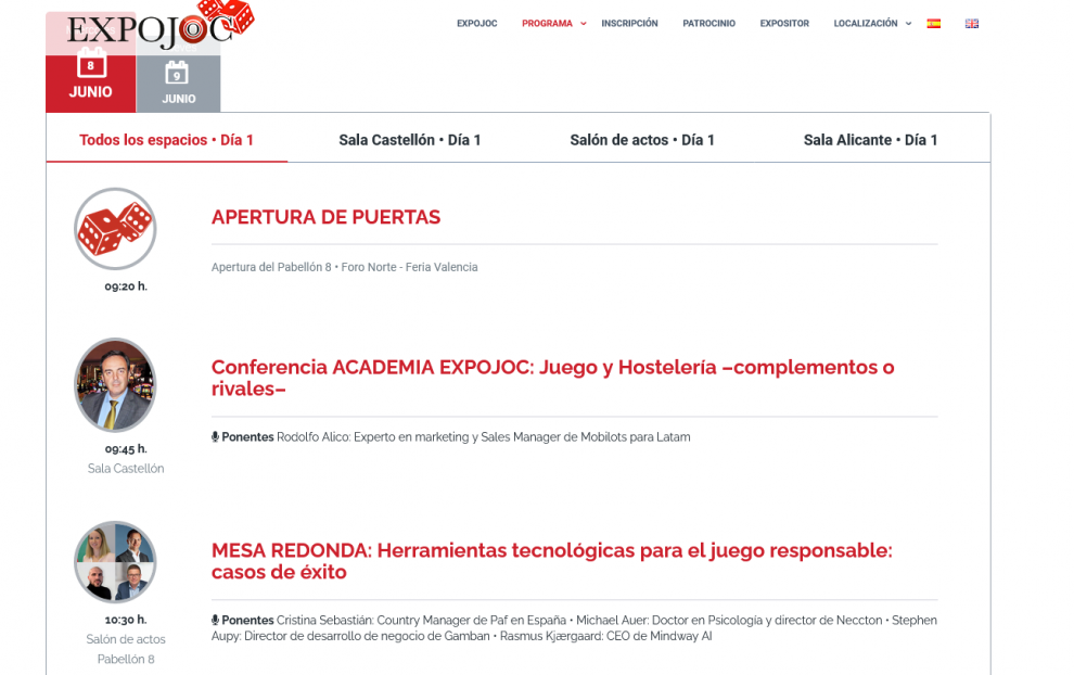 EXPOJOC publica el programa de su próxima edición