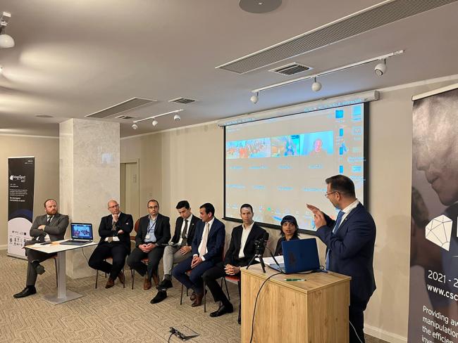 The Global Lottery Monitoring System participates in a session of the CSCF Sports Integrity Group (Photos)