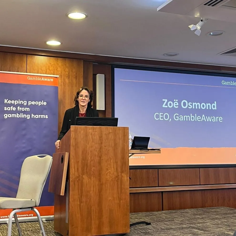Zoë Osmond, CEO de GambleAware