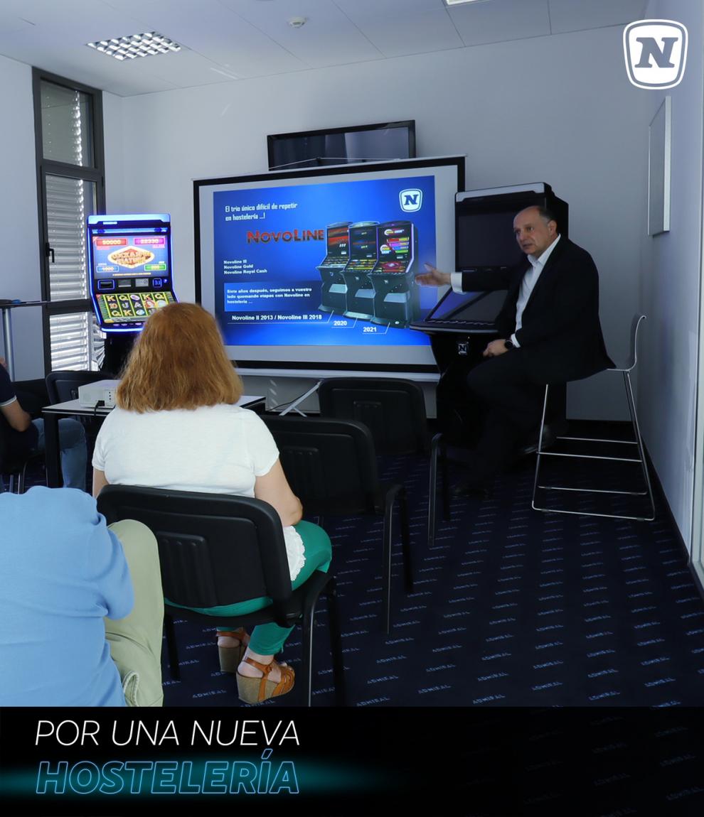 NOVOMATIC Spain presenta en Madrid la máquina de Salón adaptada al bar: la NOVO LINE Power Cash