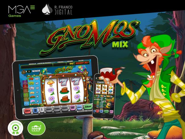 La memorable Gnomos Mix de R Franco se estrena en el sector online con MGA Games