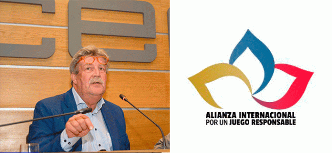  Los tres fundadores de la Alianza Internacional por un Juego Responsable dan la bienvenida a Pieter Remmers que se une como miembro